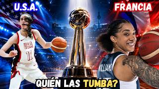 ¿QUIÉN GANA EL MUNDIAL FIBA FEMENINO 2026? Francia quiere tumbar a USA