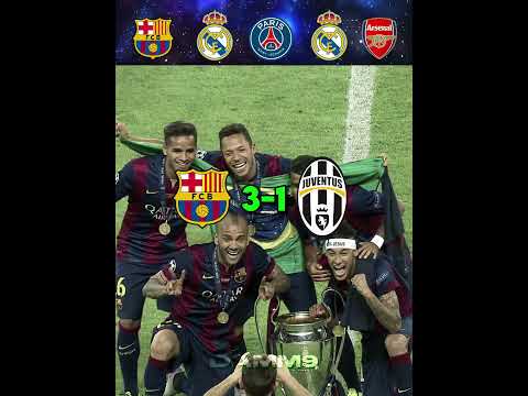 The Best Champions League Finals in History