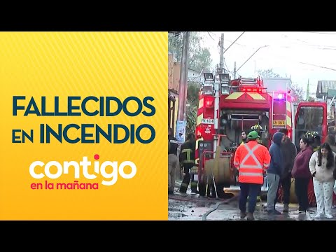 "NO SE PUDO HACER NADA": Madre y sus dos hijos fallecieron en incendio - Contigo en la Mañana