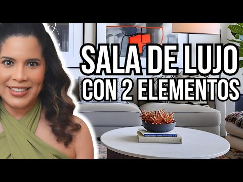 Transforma Tu SALA en un Espacio LUJOSO con Estos 2 ELEMENTOS CLAVE 🛋️🌟 [Homary]