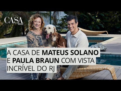 Mateus Solano e Paula Braun abrem casa sustentável repleta de peças reaproveitadas | CASA VOGUE