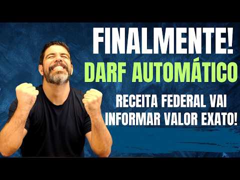 FIM DO CÁLCULO DO DARF!  RECEITA FEDERAL VAI  INFORMAR O VALOR AUTOMATICAMENTE, VEJA COMO!