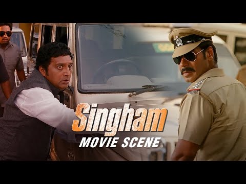 Kya Jaykant Shikre Ki Gaadi Me Bomb Hai? | Singham | Movie Scene