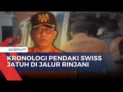 WNA Swiss Terjatuh di Jalur Pendakian Gunung Rinjani, Diduga Alami Patah Tulang
