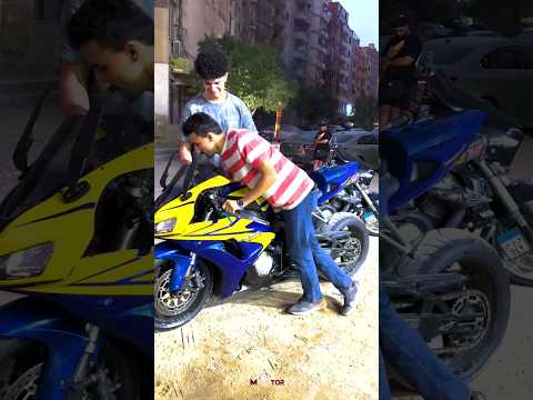يارب وقعه من دي 😂❤️ #motorcycle #موتوسيكل #بايك