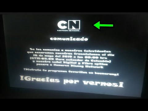 LA MADRUGADA QUE APARECIÓ ESTE EXTRAÑO MENSAJE en CARTOON NETWORK ¿fue real?