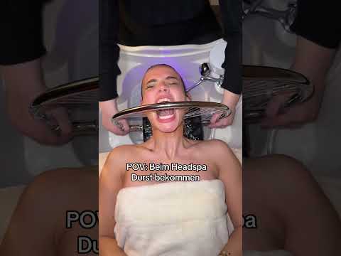 Durst wurde gestillt ๐ #lustig #lustigevideos #humor #headspa #bielefeld #funny #funnyvideo #viral