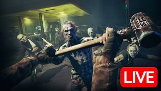 Playing a New Coop Horror Game with CJ, Psycho and JOJO - No More Room in Hell 2 LIVE 🔴