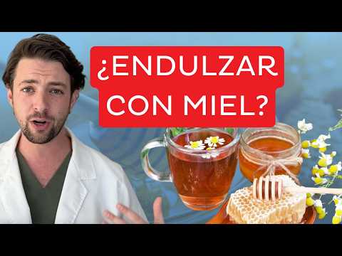 MIEL Y DIABETES 🍯 ¿La MIEL es mejor que el AZÚCAR para endulzar?