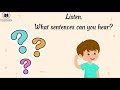 Understanding Sentences with Matt and Pam