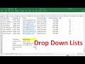 Data Validation and Drop-Down Lists in Excel