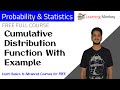 Understanding PMF and CDF Concepts