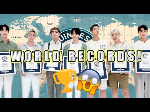 World RECORDS Broken by BTS 🌎🏆 𝗨𝗻𝗯𝗲𝗹𝗶𝗲𝘃𝗮𝗯𝗹𝗲 𝗔𝗰𝗵𝗶𝗲𝘃𝗲𝗺𝗲𝗻𝘁𝘀 𝗬𝗼𝘂 𝗡𝗲𝗲𝗱 𝘁𝗼 𝗞𝗻𝗼𝘄❗🤩