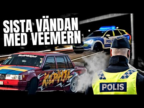 BILTRÄFF SPÅRA UR TILLS POLISEN STÄNGDE NER - [VLOGG #700]