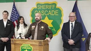 YouTube video thumbnail: Cascade County Updates Public on Fraudulent Ballot Signature Gathering Case