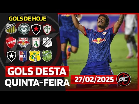 ⚽️ TODOS OS GOLS DESTA QUINTA 27/02/2025 GOLS DA COPA DO BRASIL, GOLS DE HOJE,GOLS DO DIA (COMPLETO)