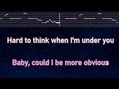 Practice Karaoke♬  obvious – Ariana Grande 【With Guide Melody】 Instrumental, Lyric, BGM