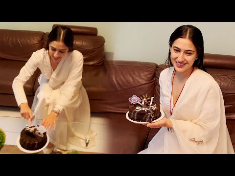 Sara Ali Khan BIRTHDAY Celebration With Media Reporters #saraalikhan