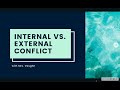 Exploring Internal and External Conflict in Text and Media