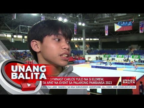 Kapatid Ni Pinoy Gymnast Carlos Yulo Na Si Eldrew Nag Rank 1 Sa Apat Na