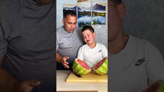 this is how you cut a watermelon🤣❤️😜❤️‍🔥