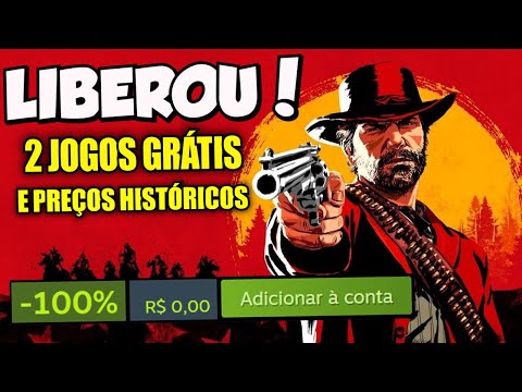 CORRE! 2 Jogos Liberados na STEAM, Red Dead 2, Spider Man em Preço Histórico!