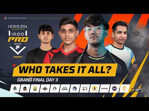 iQOO Pro Series Season 3 - Grand Finals Day 3 #iQOOProSeries #iQOOZ11x #FreeFireMax