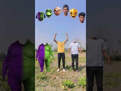 Two colours Fatty dog vs cute brothers & me correct head matching with tu radha meri main shyam song
