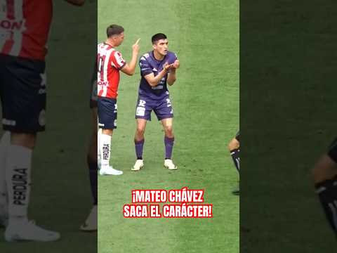 🔥¡EL TILONCITO MATEO CHÁVEZ SE PRENDE POR DURA ENTRADA EN EL CHIVAS VS MAZATLÁN #chivas #ligamx