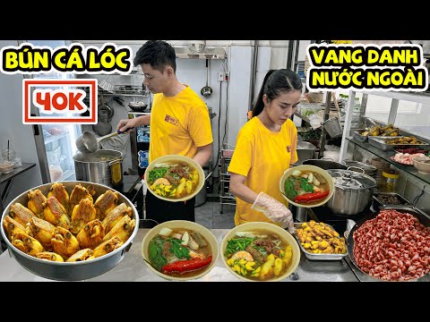 Bún Cá Lóc Phan Lê 40K Nấu Kỹ Từng Công Đoạn Ngon Nức Tiếng Tận Trời Tây