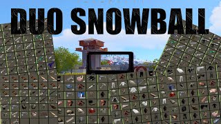 HOW A DUO VETERANS SNOWBALLS 5 HOUR on RUST | РАСТ