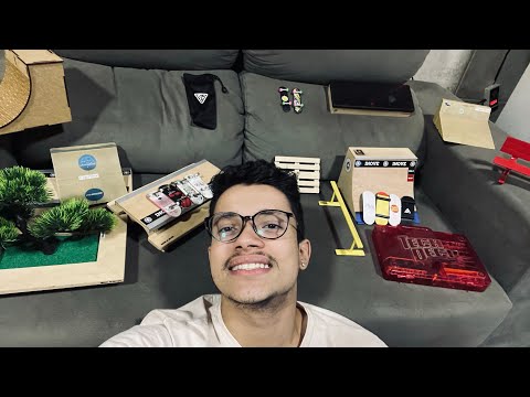 Mostrando TUDO o que eu tenho de fingerboard!