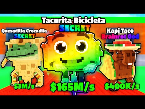 I Unlocked ALL OP TACO SECRETS in Steal A Brainrot!