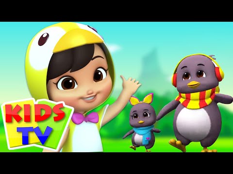 Penguin Dance Song, পেঙ্গুইন নাচের গান, Bangla Cartoon and Funny Kids Rhymes