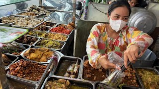Quán cơm ngoại thành Sài Gòn hút khách, chỉ 25k/phần, chủ quán đi chân đất phục vụ khách 
