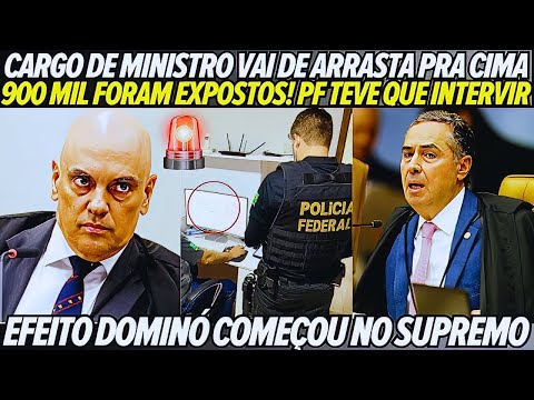 900 MIL FORAM EXPOSTOS E VAI DERRUBAR O CHEFÃO DO SUPREMO! TOMOU TODAS AS MANCHETES LOGO CEDO!