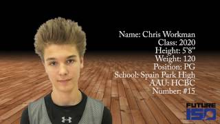 #15 | Chris Workman | PG | 5'8'' | Class of 2020