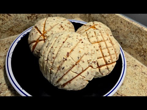 Como hacer conchas con pasta de concha con nuez
