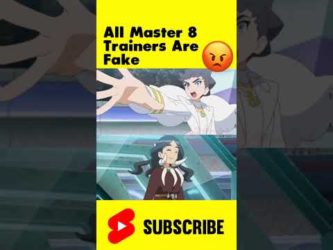 All Master 8 Trainers are fake 😡 #shorts #pokemon