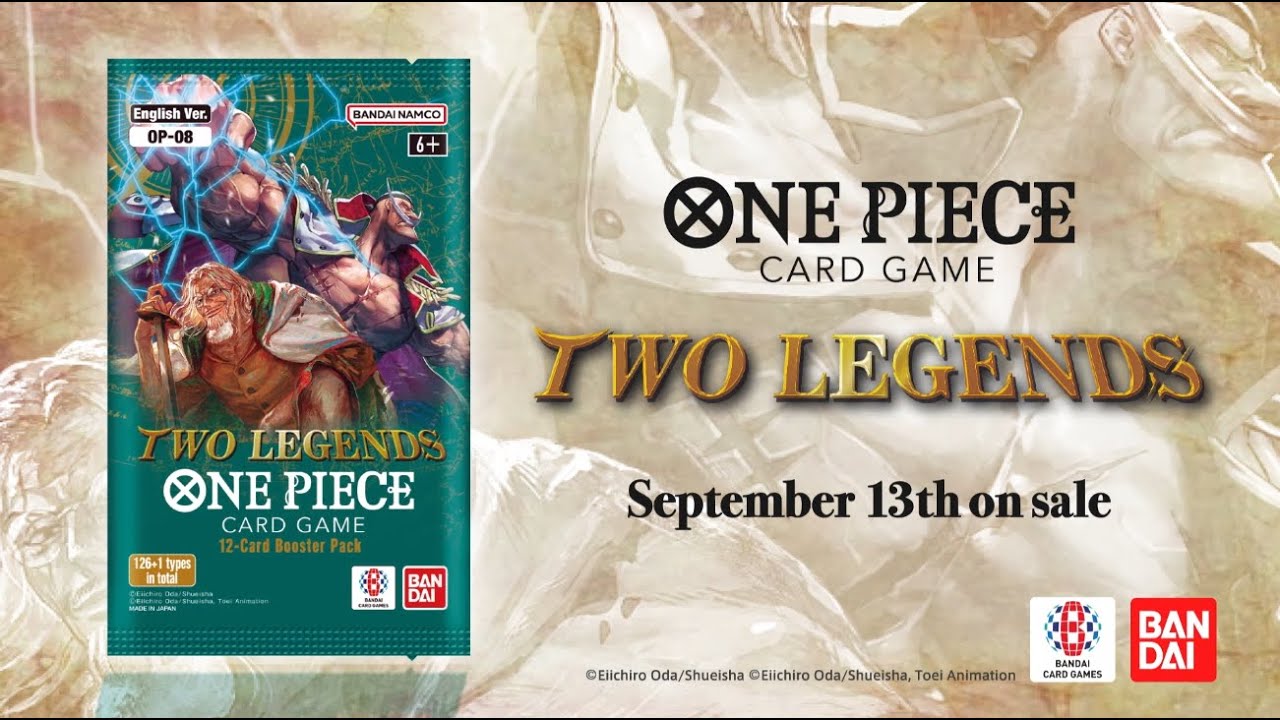 ONE PIECE CARD GAME BOOSTER PACK -TWO LEGENDS- is coming to stores! Trailer Long ver.