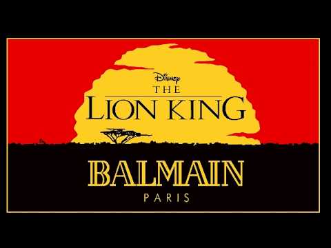 BALMAIN X THE LION KING