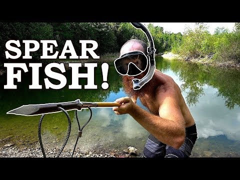Snorkel Spearfishing the Trout Pond (Freshwater)