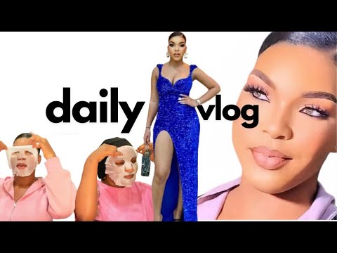 I was bleeding | party vlog |my makeup artist had an accident | chaotic skincare vlog