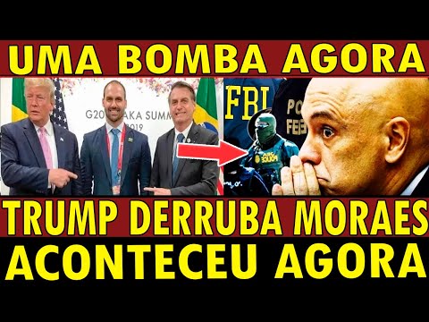 URGENTE! TRUMP DEU ORDEM QUE DERRUBA MORAES DO STF! BOLSONARO DE MALAS PRONTAS! O CONVITE É OFICIAL