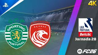 Sporting CP - CD Santa Clara | LIGA PORTUGAL 25/26 | PS5 4K