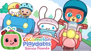 Racing Song! 🏁 VROOM VROOM! 🏎️ | Nursery Rhymes & Kids Songs | CoComelon Playdates