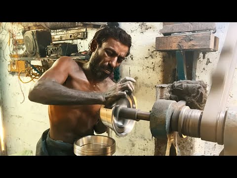 The Story of Indian Aluminum Workers | How Aluminum Vessels Are Made in a Small Factory