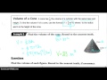 Volume of Solids Concepts