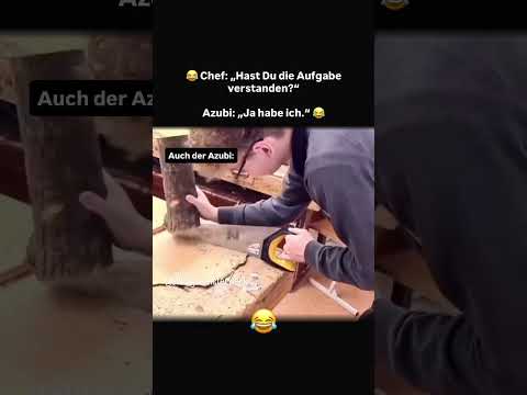 Azubi hat es kapiert 😂 #germaniya #deutschland #funny