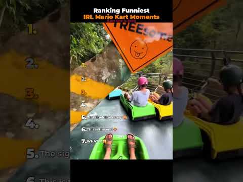 Ranking Funniest IRL Mario Kart Moments